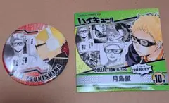 ハイキュー!! コレクション缶バッジ HEROES 月島蛍