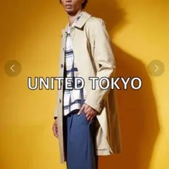 ユナイテッドトウキョウ　ライトギャバステンコート　ベージュ　2