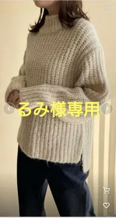 ＊10%OFF＊【LOWRYS FARM】金ラメ入りセーター