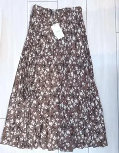 LOWRYS FARM 花柄プリーツスカート＊新品タグ付♡即購入OK