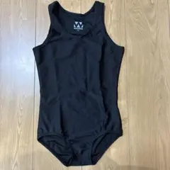 wundou タンクトップ ブラック 140