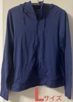 ユニクロ　エアリズム UVカット メッシュ パーカー Lサイズ