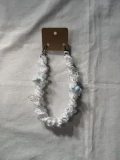 パラコード　ビーズ　ハンドストラップ