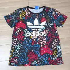 adidas 花柄 半袖Tシャツ Mサイズ