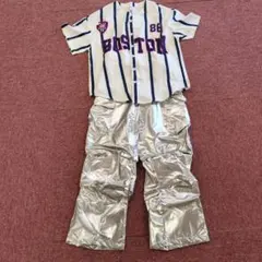 SHEIN ボストンプリントセット 8Y