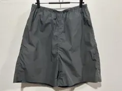 H BEAUTY &YOUTH グレー ワイドショートパンツ