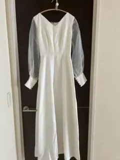 未使用 B’sweet ウェディングドレス ホワイト XS 前撮り 二次会