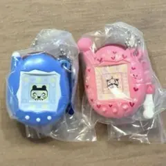 たまごっち ミニチュアチャームコレクション やんぐまめっち/おやじっち