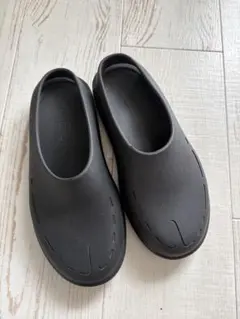 PRADA プラダ フォームラバー ミュール クロッグ ブラック 43-44 PRADA プラダ フォームラバー ミュール クロッグ ブラック 43-44