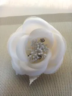 (6016)　コサージュ・花形　ラメ入　卒園・卒業・入学式などに