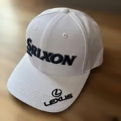 Srixon スリクソン　レクサスゴルフキャップ【新品】 レクサス×スリクソン キャップ 松山英樹 帽子 SRIXON ホワイト