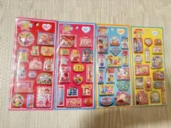 文具女子博◎マインドウェイブ◎たのしいおもちゃシール◎全4種セット
