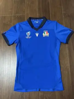 Macron ラグビーイタリア代表 ラガーシャツ 2019 W杯 XLのサムネイル
