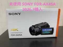 未使用 SONY FDR-AX45A 2026.7購入 保障1年のサムネイル