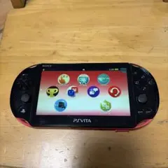 PS Vita ブラックピンク本体　PCH2000