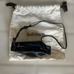 カビネ Kabinett ショルダーバッグ ラグビーバッグ 黒