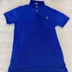 ラルフローレン　ポロシャツ XS 青キッズジュニア
