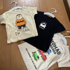新品タグ付きTシャツ 90cm 3枚