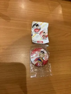 【ハイキュー】くら寿司　びっくらポン　孤爪研磨　缶バッジ