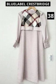 ❤️新品未使用❤️BLUELABEL CRESTBRIDGEワンピース38ピンク