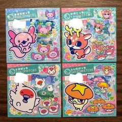 たまごっち パラダイス ステッカー tamagotchi paradice 4種