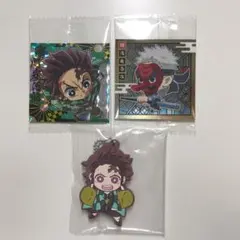 鬼滅の刃 竈門炭治郎 キャラばんちょうこう ラバーストラップ ウエハース