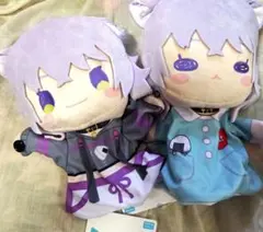 ホロライブ　パペットぬいぐるみ　猫又おかゆ　２種セット
