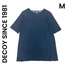 【DECOY SINCE 1981】美品 デコイ チュニック カットソー 半袖