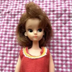 当時物　初代リカちゃん　ヴィンテージ　アンティーク　昭和レトロ　ドレス付き