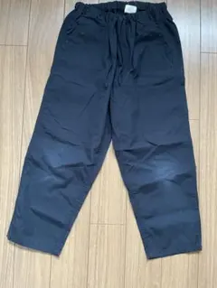 デニムアンドダンガリー 黒　パンツ　ワイド　中古　130