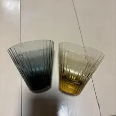 sghr スガハラ ガラスコップ 2個セット