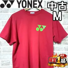 【早い者勝ち✨】ヨネックス メンズ ショートスリーブ Tシャツ M レッド系 赤