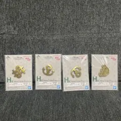 ジョジョ 一番くじ H賞 メタルピンズコレクション 4点