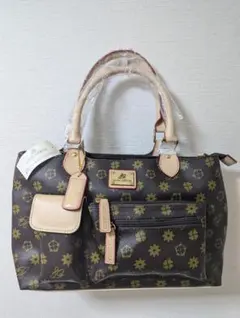 louis garcia 茶色ブラウン ハンド トートバッグ