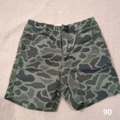 ベビーギャップ　baby Gap　ショートパンツ　カモフラージュ　90