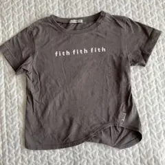 FITH チャコールグレー Tシャツ　110