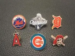 し*ん様 【新品】MLB ドジャース カブス メッツ /24/ ピンバッジ 6点のサムネイル