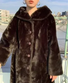 acka classical fur coat - メルカリ