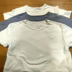 アトピー　敏感肌用　竹繊維　120他 Tシャツ　3枚セット