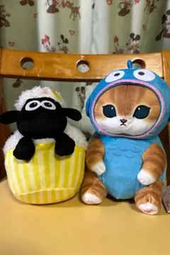 モフサンド サンリオ ハンギョドン ひつじのショーン ひょっこりカップケーキ