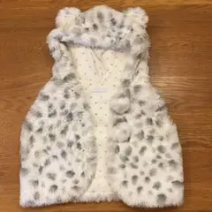 ★べべ　ふわふわアニマルベスト　Bebe reduction 60〜90㎝★