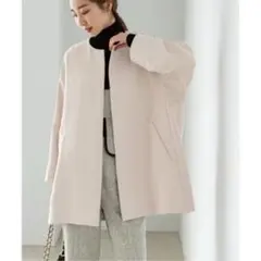 コート ノーカラージャケット