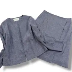 ユナイテッドアローズ セットアップ ノーカラージャケット タイトスカート