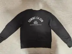 COMME CA ISM ブラック スウェット