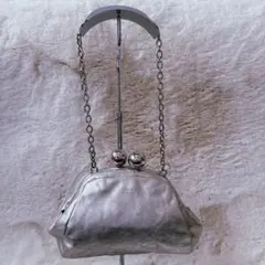 みゆ様 FURLA フルラ　ショルダーバッグ　がま口　シャンパンゴールド