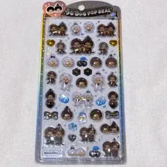 【新品 正規品】モンチッチ うるちゅるポップシール モノトーン