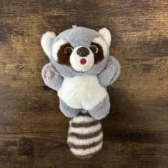 Y）【希少】ファースト社 アライグマ ぬいぐるみ レトロ ヴィンテージ
