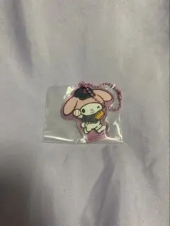 サンリオ　タイトーくじ　侍ジャパン　F賞　アクリルキーホルダー　マイメロ