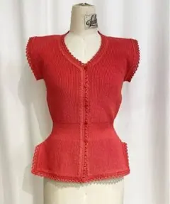 【新品未使用】EDIT.FOR LULU vintage サマーニットトップス