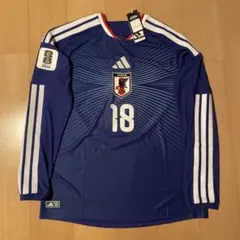 オーセンティック 久保建英 adidas日本代表 長袖 ユニフォーム 8番